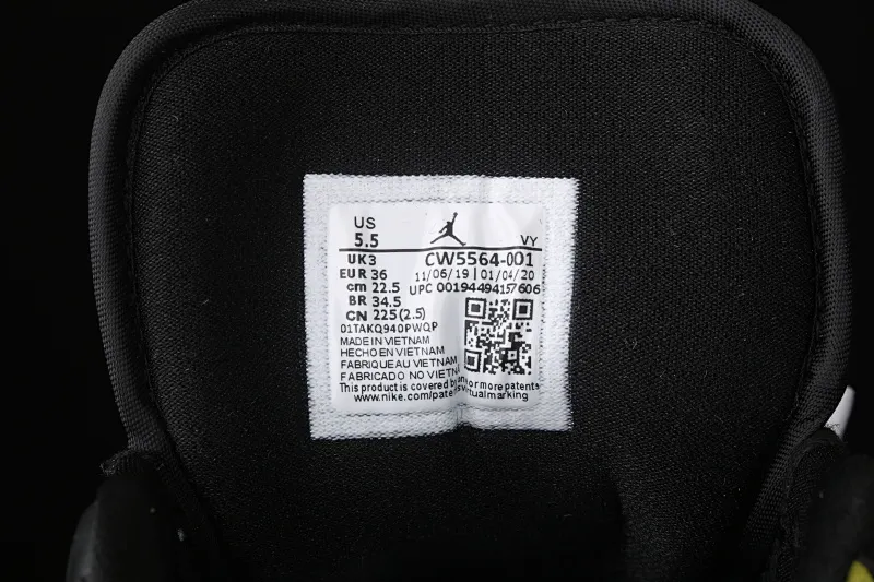 All categories Air Jordan Jordan series basketball shoes Air Jordan 1 Low Air Jordan 1 Low AJ1 Joe 1 black and white red inkjet low-top cultural and leisure sports sneakers CW5564-001